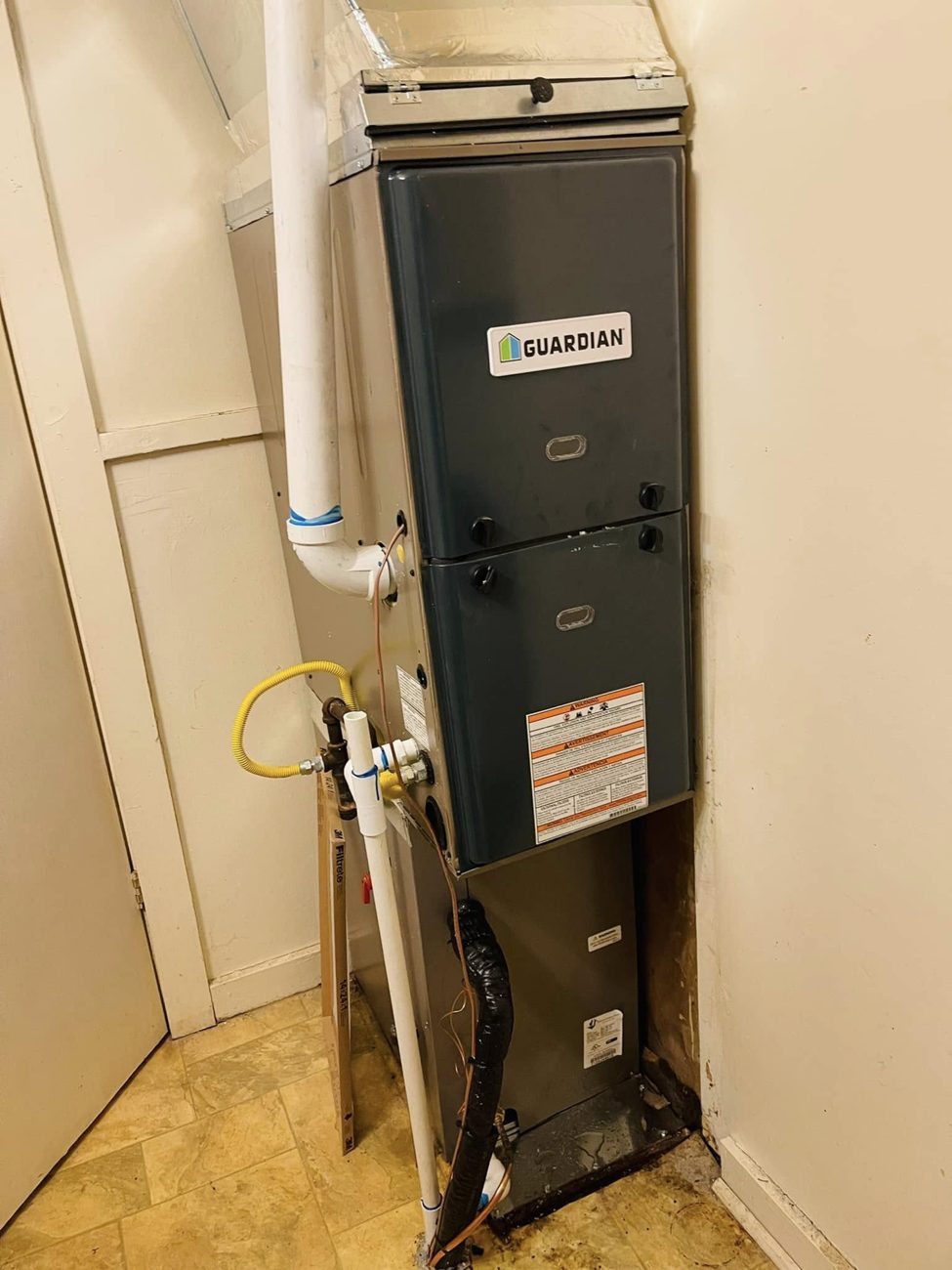 Heating system repair