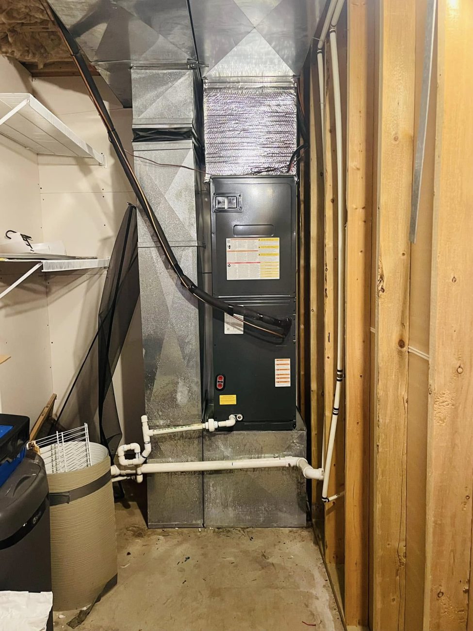 Smith Central Heating & Air - Air Handler Install
